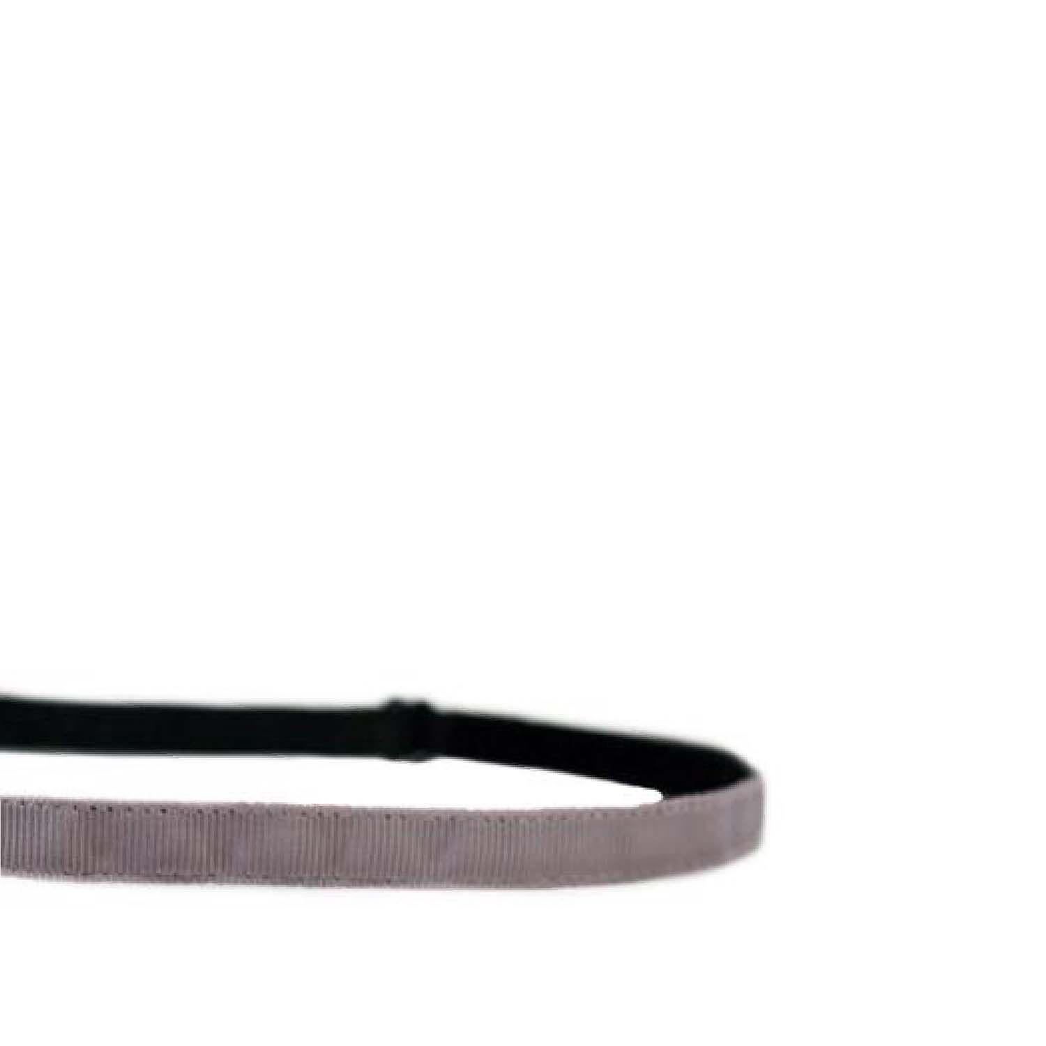 Adjustable Thin Headband - Gray